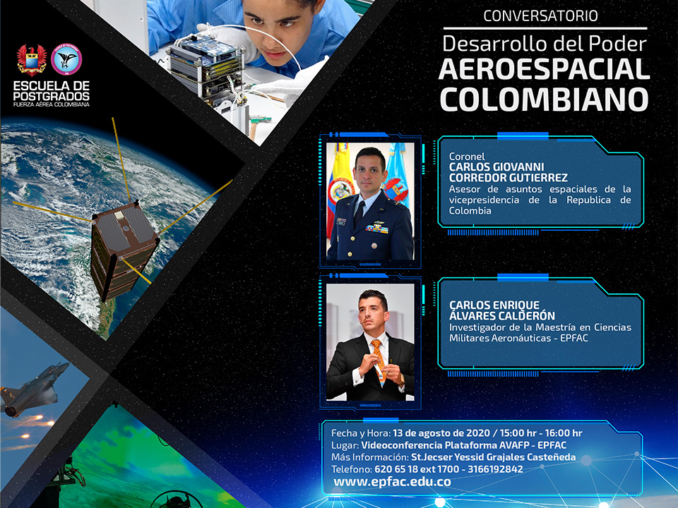 Conversatorio Desarrollo del Poder Aeroespacial Colombiano