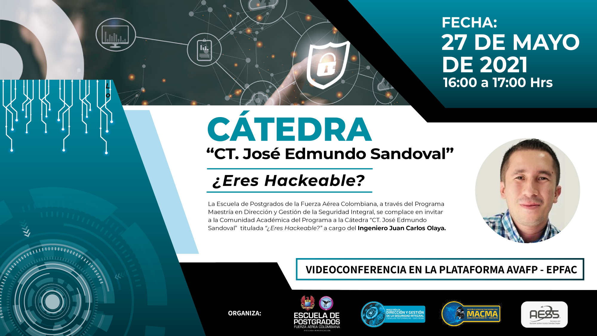 Cátedra JES - ¿Eres Hackeable?