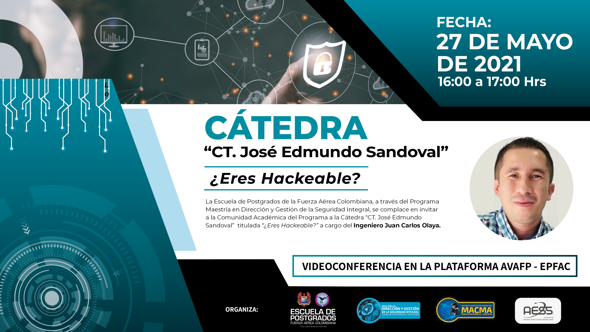 Cátedra JES - ¿Eres Hackeable? 