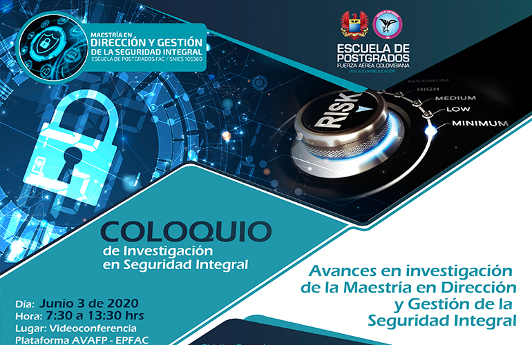 Coloquio de Investigación en Seguridad Integral 2020