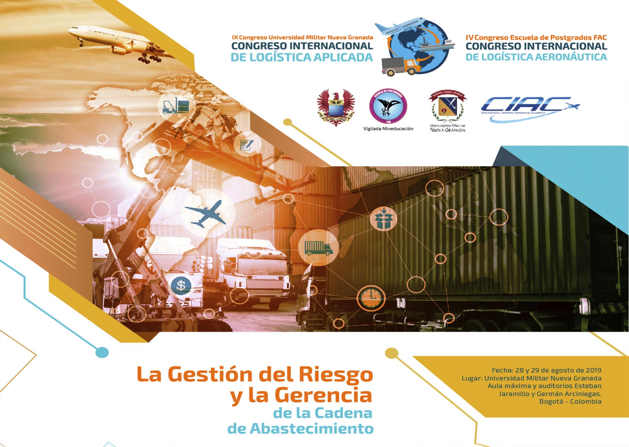 CONGRESO INTERNACIONAL DE LOGÍSTICA APLICADA Y LOGÍSTICA AERONÁUTICA CONINLOGA 2019