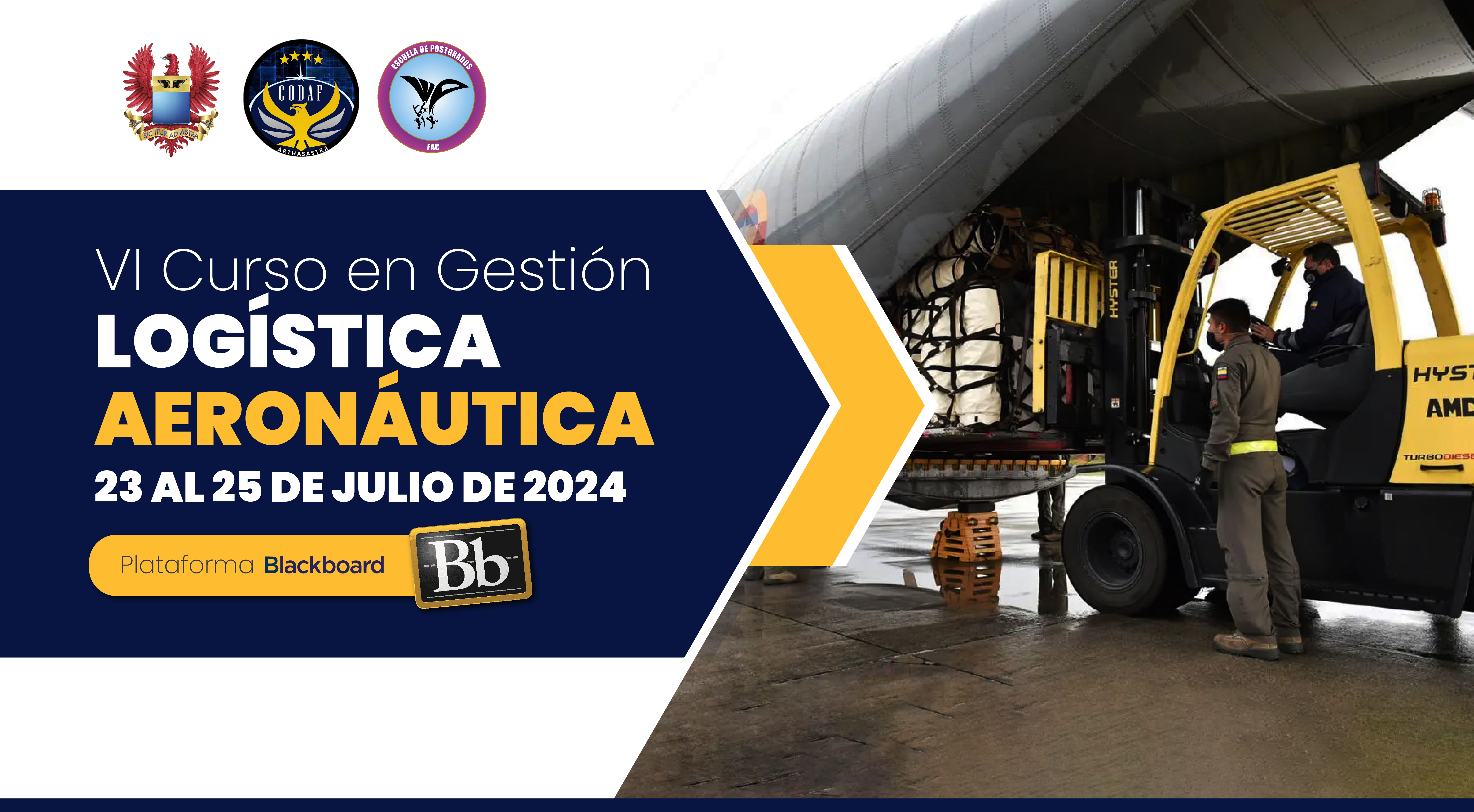 VI CURSO EN GESTIÓN LOGÍSTICA AERONÁUTICA 2024